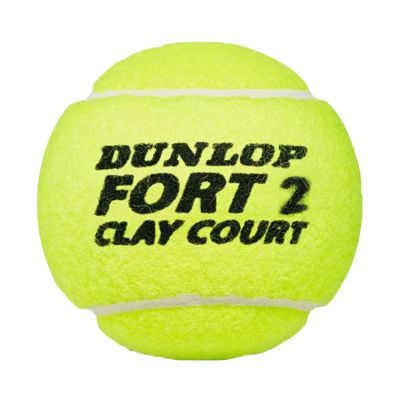 6. Dunlop Fort Clay Court Tennis Balls 4 pcs 601613