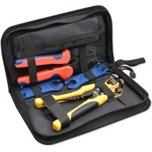 Qoltec MC4 Connector Compatible Solar Tool Set | Crimping Tool + Automatic Wire Stripper