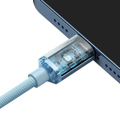 4. Baseus CAJY001303 Lightning - USB-C PD cable 20W 480Mb/s 1.2m - blue