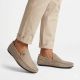 6. Men's leather moccasins in beige, Filippo MP923