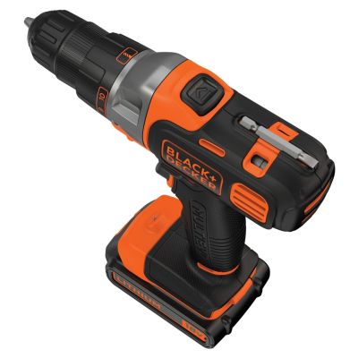 10. Black & Decker MT218K-QW Oscillating Multi-Tool Black, Orange 8500 OPM