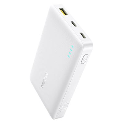 2. Baseus EnerFill FP21 Power Bank 10000mAh 22.5W USB-A - USB-C - White