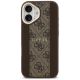 3. Guess 4G Stripe MagSafe case for iPhone 17 - brown