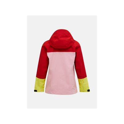 3. Women's PEAK PERFORMANCE W Trail Hipe 2.5L Shell Jacket, Red