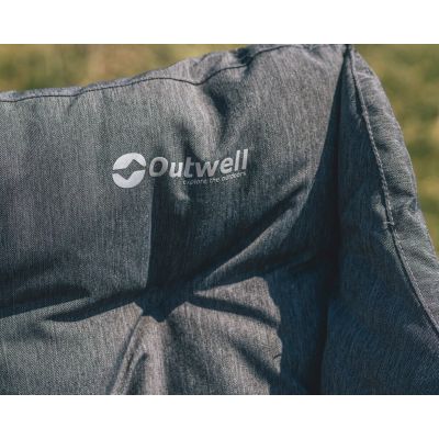 8. Outwell 470474 4-Leg Camping Chair Black, Gray