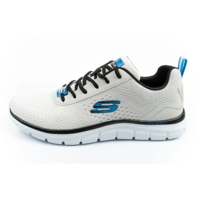 2. Skechers men's sports shoes Track-Ripkent comfortable lightweight fashionable ecru