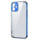 Joyroom New Beauty Series ultra thin case with electroplated frame for iPhone 12 Pro Max dark-blue (JR-BP744)