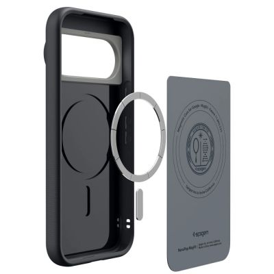 6. Spigen Nano Pop MagSafe Case for Google Pixel 11 Pro - Black and Gray