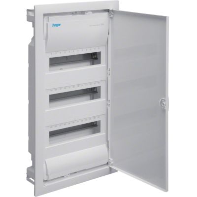 Flush-mounted distribution board 4R/48M II class IP30, QC (VU48AT)