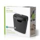 13. Nedis 10l DIN P-2 190W Black Paper Shredder