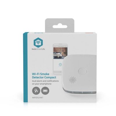 8. Nedis SmartLife WIFIDS21WT3 smoke detector 3 pcs.