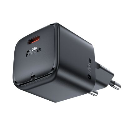 2. Acefast A77 Mini PD 30W GaN USB-C wall charger - black