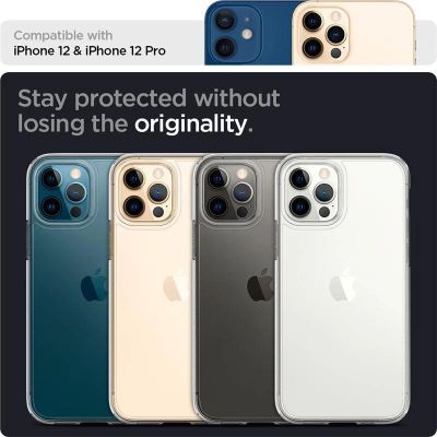 15. Spigen Ultra Hybrid Case for iPhone 12 / iPhone 12 Pro - Clear