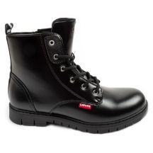Levi's girls' Pasadene SE ankle boots, black, with zipper