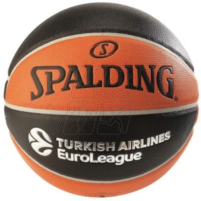 3. Spalding Euroleague TF-500 Ball 77101Z basketball