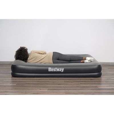 9. Bestway 671BU Air Mattress Double Mattress Gray