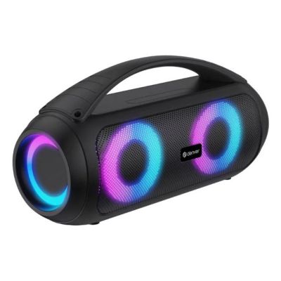 8. Denver BTG-618 Portable/Party Speaker Portable Stereo Speaker Black 40W