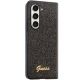 5. Guess Glitter Script case for Samsung Galaxy Z Fold 5 - black