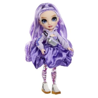 2. Rainbow High Sparkle & Shine Fashion Dolls- Viola (Purple)