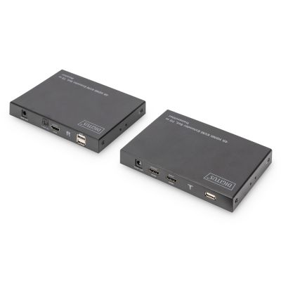 3. KVM HDMI+USB Extender 70m Cat. 6 UTP/IP 4K 60Hz Audio (set)