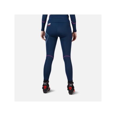 3. Rossignol W Infini Compression Race Tights Navy Blue