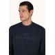 3. Paul&Shark men's cotton and lyocell sweatshirt, navy blue 26411803-50