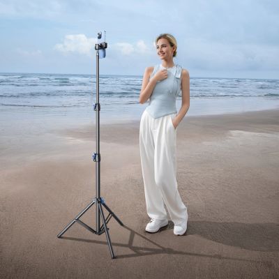 8. Wozinsky WRLD-00Y1S tripod tripod durable carbon steel tripod 1.7m matte - black