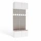 HAGA II 2W Hallway Wardrobe, White