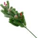 14. DECORATIVE PINE BRANCH WITH ROWNBERRY AND CONES 60CM