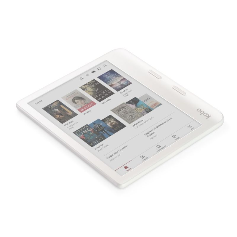 Kobo Libra Color 7" E-Ink Kaleido 3 32GB WI-FI White Ebook Reader