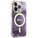 4. Guess GUHMP14LHTMRSU iPhone 14 Pro 6.1" purple/purple hardcase Golden Marble MagSafe
