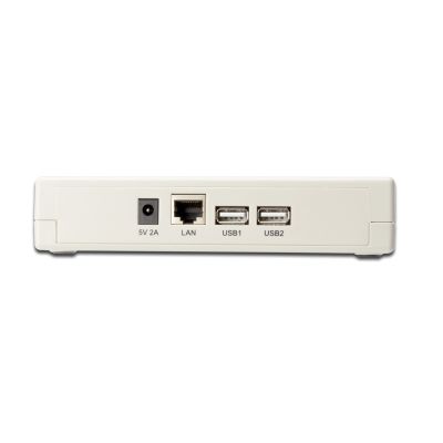 2. DIGITUS PRINT SERVER 2XUSB 2.0, 1XRJ45 1XDB-36PIN FAST ETHERNET 10/100MBPS DN-13006-1