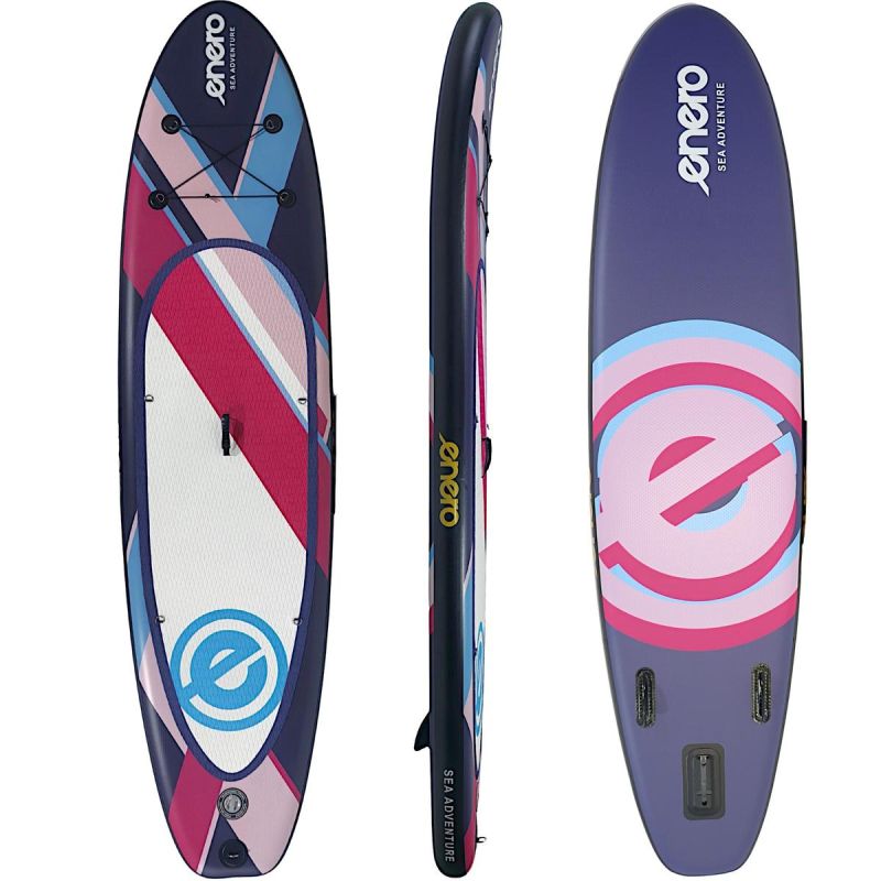 13. SET - ENERO INFLATABLE SUP BOARD 320x81x15CM PURPLE