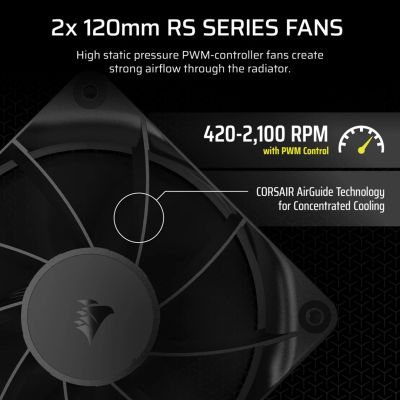 16. CORSAIR NAUTILUS 240, 240mm Radiator, Liquid CPU Cooler
