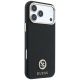 4. Guess Grained Round Strass Logo MagSafe Case for iPhone 18 Pro Max / 17 Pro Max - Black