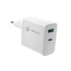 4. NATEC CHARGER RIBERA GAN 1X USB-A + 1X USB-C 45W WHITE NUC-2142