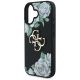 6. Guess Grained Roses Big 4G logo case for iPhone 16 - black
