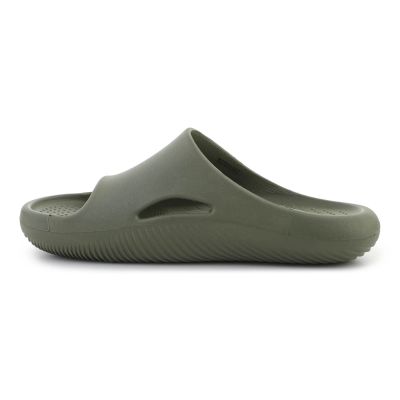 4. CROCS MELLOW RECOVERY SLIDE ARMY GREEN 208392-309