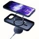 6. 3mk Smoke MagCase for Apple iPhone SE4/16E - Matte Black