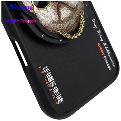 12. Nimmy Glasses Cool nag MagSafe case for iPhone 16 - black