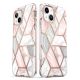 6. Supcase Cosmo iPhone 14 Plus Case - Pink Marble