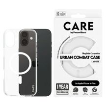 CARE by PanzerGlass Flagship Case iPhone 16 Plus 6.7" white/white MagSafe 1339