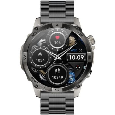 6. Smartwatch Gravity Graphite Strap + Bracelet GT46-3