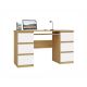 KUBA ARTISAN DESK/WHITE SET