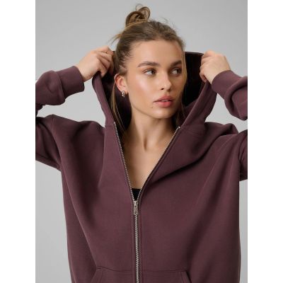 3. Women's Zip-Up Hoodie 4F 4FRAW25TSWSF2778-82S