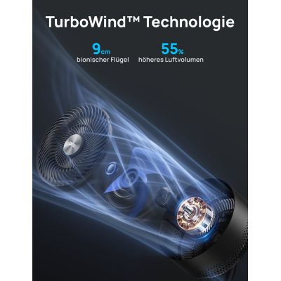 7. Dreo TurboPoly 154 Black