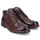38. Rieker M RKR625 comfortable leather ankle boots lined with wool, brown