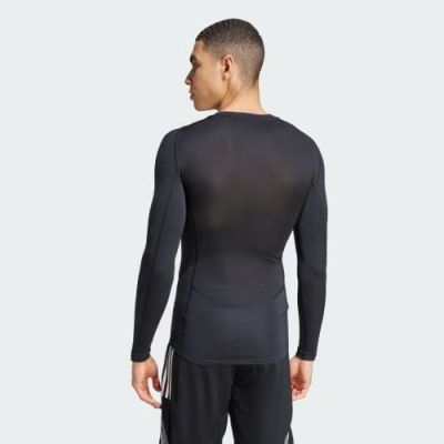 2. adidas Techfit Long Sleeve Men's T-Shirt, Black, JP2944, 2XL