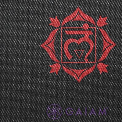 7. Gaiam Premium Chakra 62610 Yoga Mat