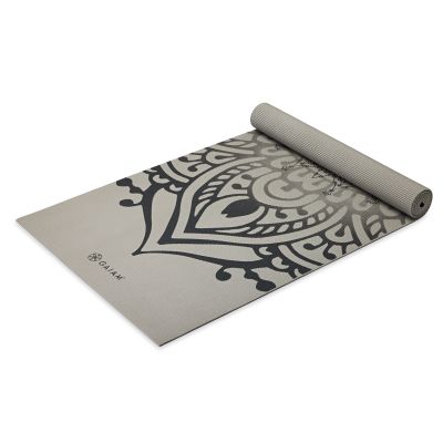 11. Gaiam Sustained Sundial Layers 5mm Yoga Mat 65737